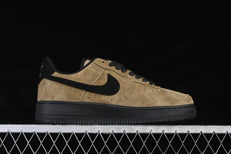 All categories Nk Air Force 1 Air Force series Nk Air Force 1 Low Air Force low-top Nike Air Force 1'07 Low joint khaki black Air Force 1 low-top casual sneakers DV5477-201